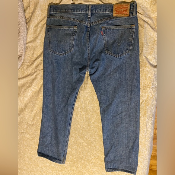 Levi’s 505 jeans 34x30 light wash - Picture 2 of 4